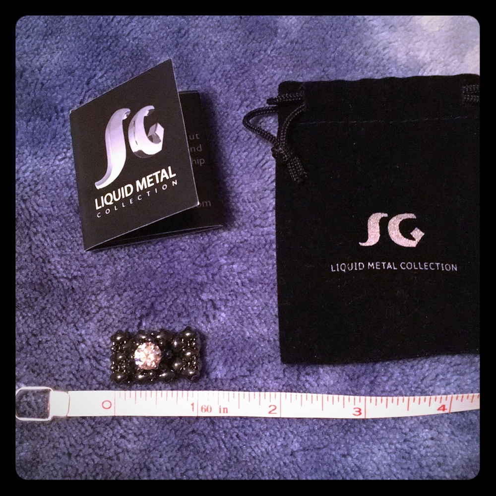 Sergio Gutierrez Black Chrome Ring